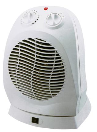 Termoventilatrs siltā gaisa pūtējs ar rotējšu korpusu FH20A 1000W / 2000W